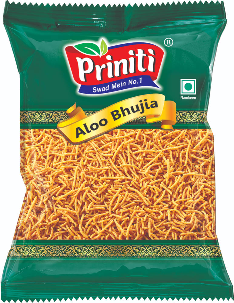 Besan Priniti Aloo Bhujia Namkeen, Packaging Type: Packet, Packaging Size: 40 Grams