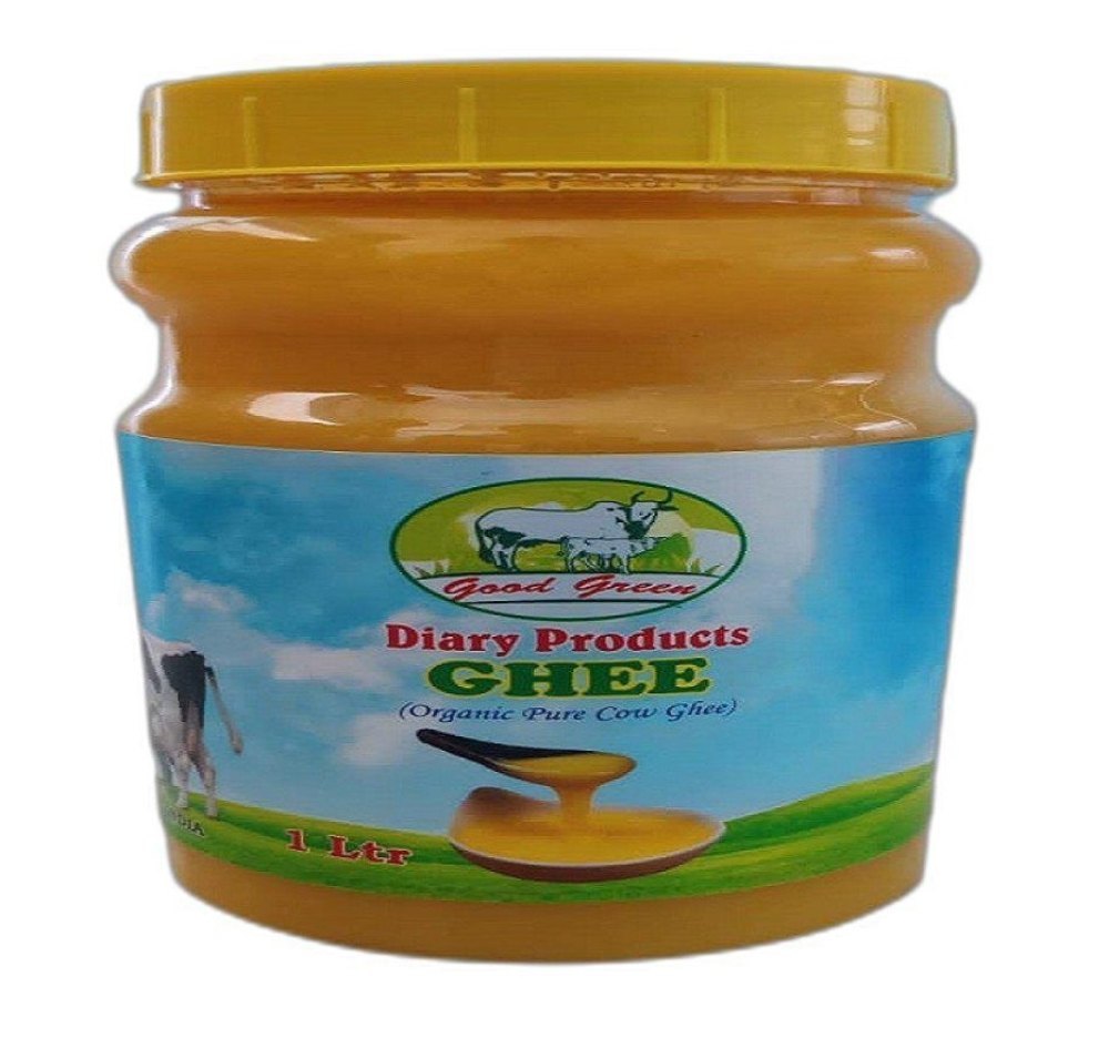 1L Good Green Dairy Products Pure Ghee, Jar