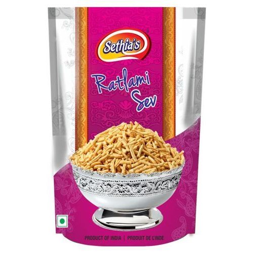 Masala Salted Sethia\'s Ratlami Sev, Packaging Type: Packet