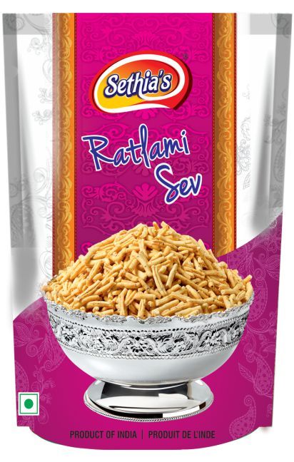 Besan Masala Salted Sethia\'s Ratlami Sev, Packaging Size: 200g, Packaging Type: Packet
