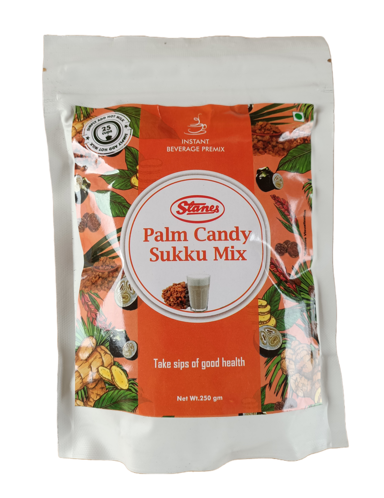 Stanes Palm Candy Sukku Mix 250gm, Packaging Type: Packet