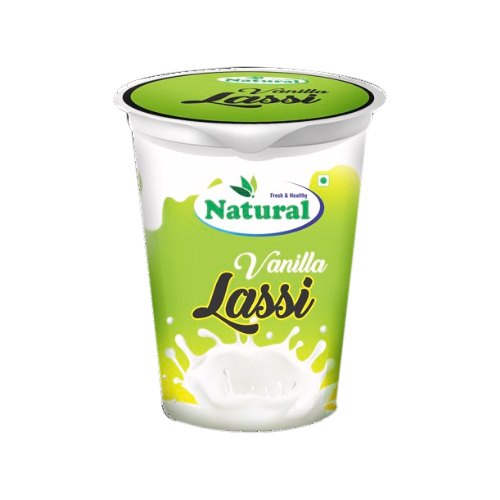 Natural Vanilla Cup Lassi, Quantity Per Pack: 200ml