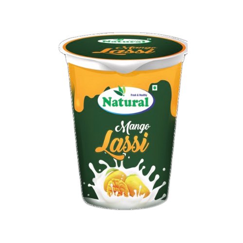 Natural Mango Cup Lassi, Quantity Per Pack: 200ml