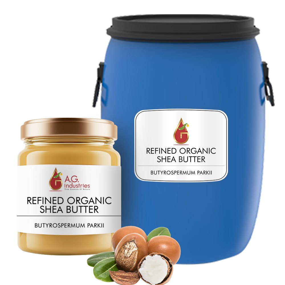 Flavor: Unsalted Refined Organic Shea Butter, Packaging Type: HDPE Drum, Packaging Size: 200 Kg