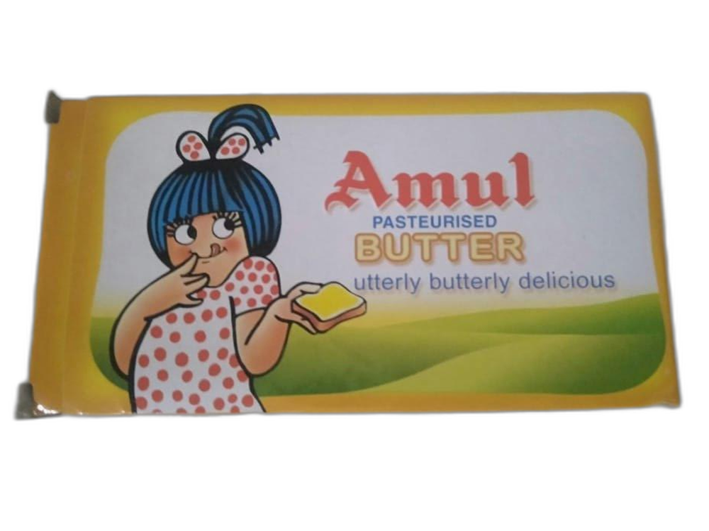 Flavor: Salted Amul Pasteurised Butter, Milk Fat: 500gm, Packaging Type: Box