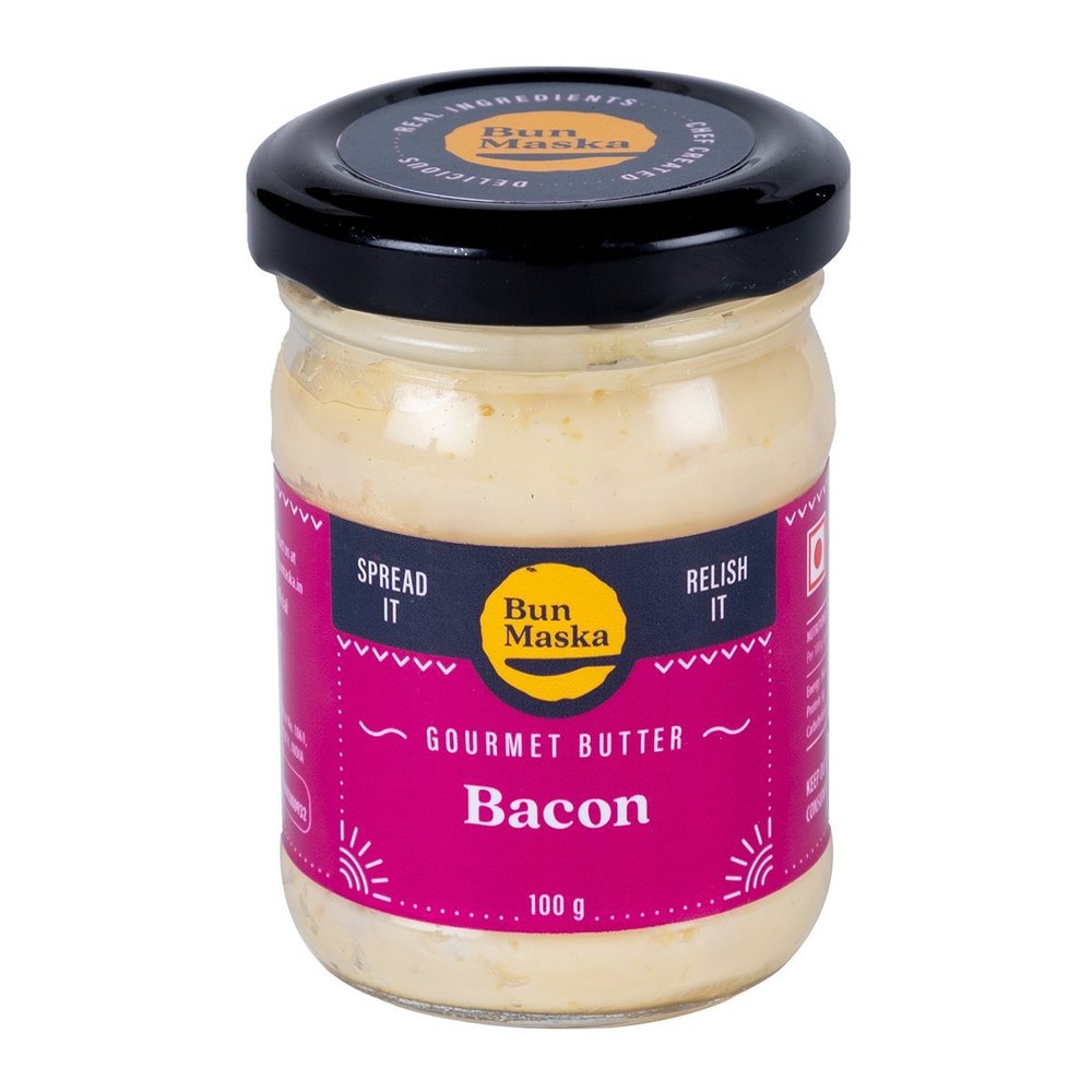 BUN MASKA Flavor: Salted Pasturized Table Butter Bacon, Packaging Size: 100 Grms, 200 Grms, Quantity Per Pack: 12