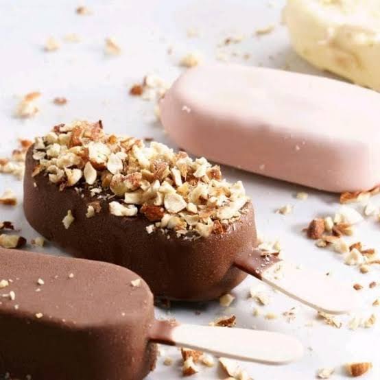 Vegan Chocolate Coated Vanilla Ice Cream Bar, Packet