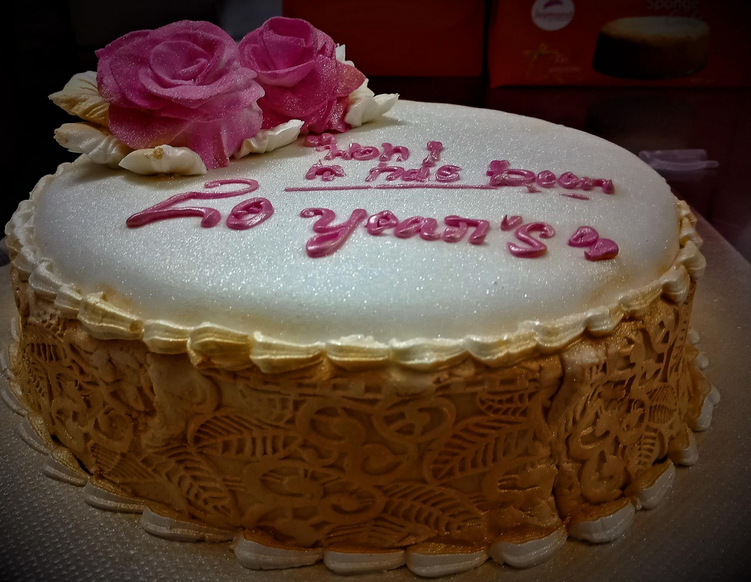 Almond Velvet Cake