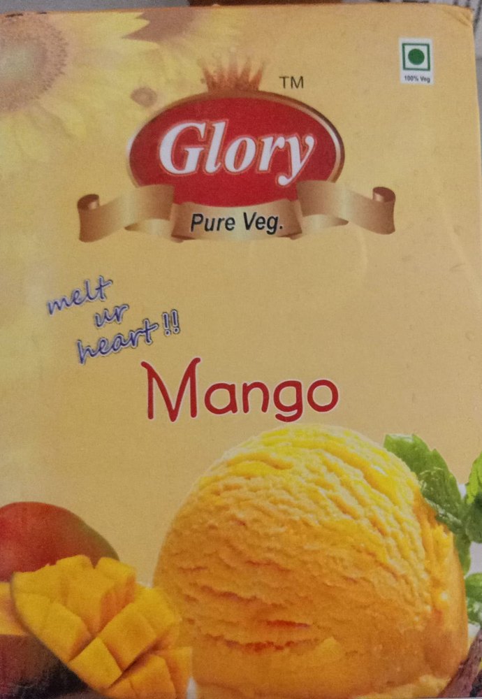 Mango Flavoured Ice Cream, Box