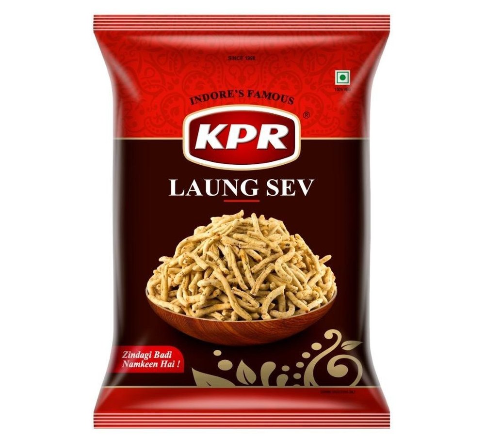 Besan KPR Laung Sev Namkeen, 10%, Packaging Type: Packet