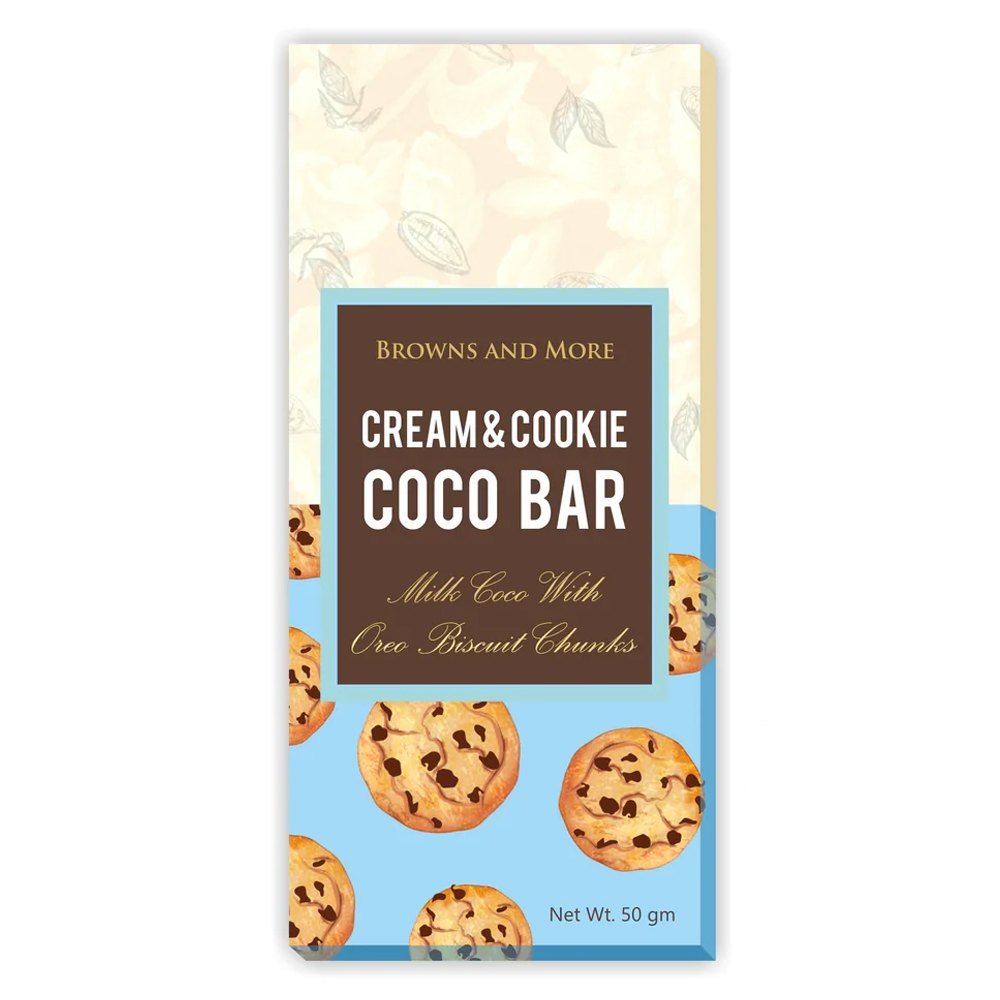 CREAM AND COOKIE COCO BAR, Box