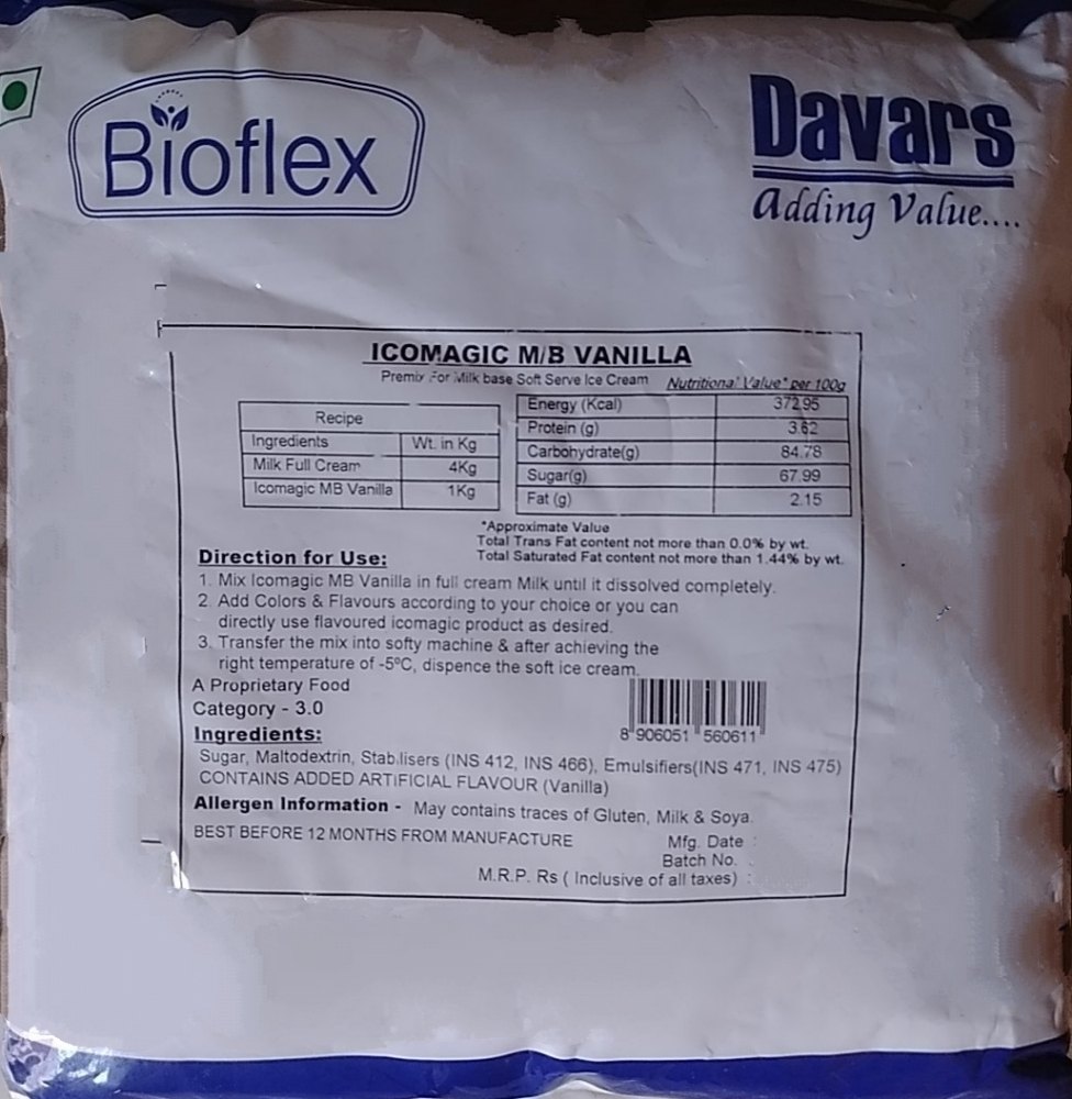 Softy Ice Cream Premix (Icomagic M/b chocolate)