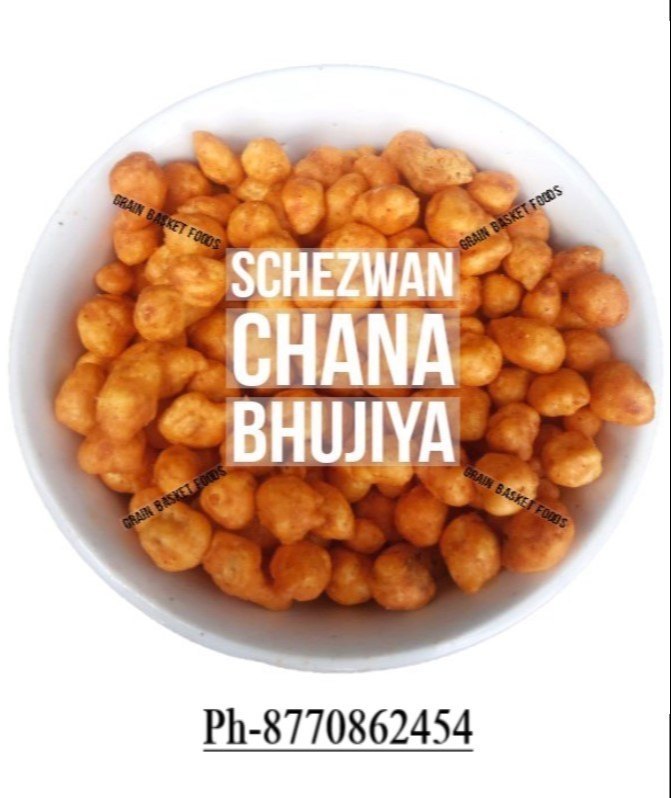 Schezwan Chana Bhujiya
