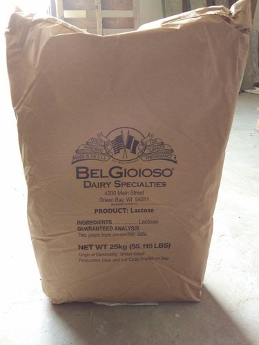 Powder Lactose Monohydrate, Packaging Type: Paper Bag, Packaging Size: 25 Kg