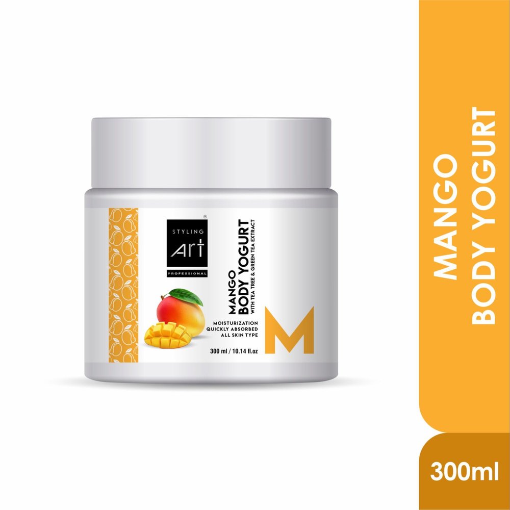 styling art MANGO BODY YOGURT, Cream, Packaging Size: Plastic Jar
