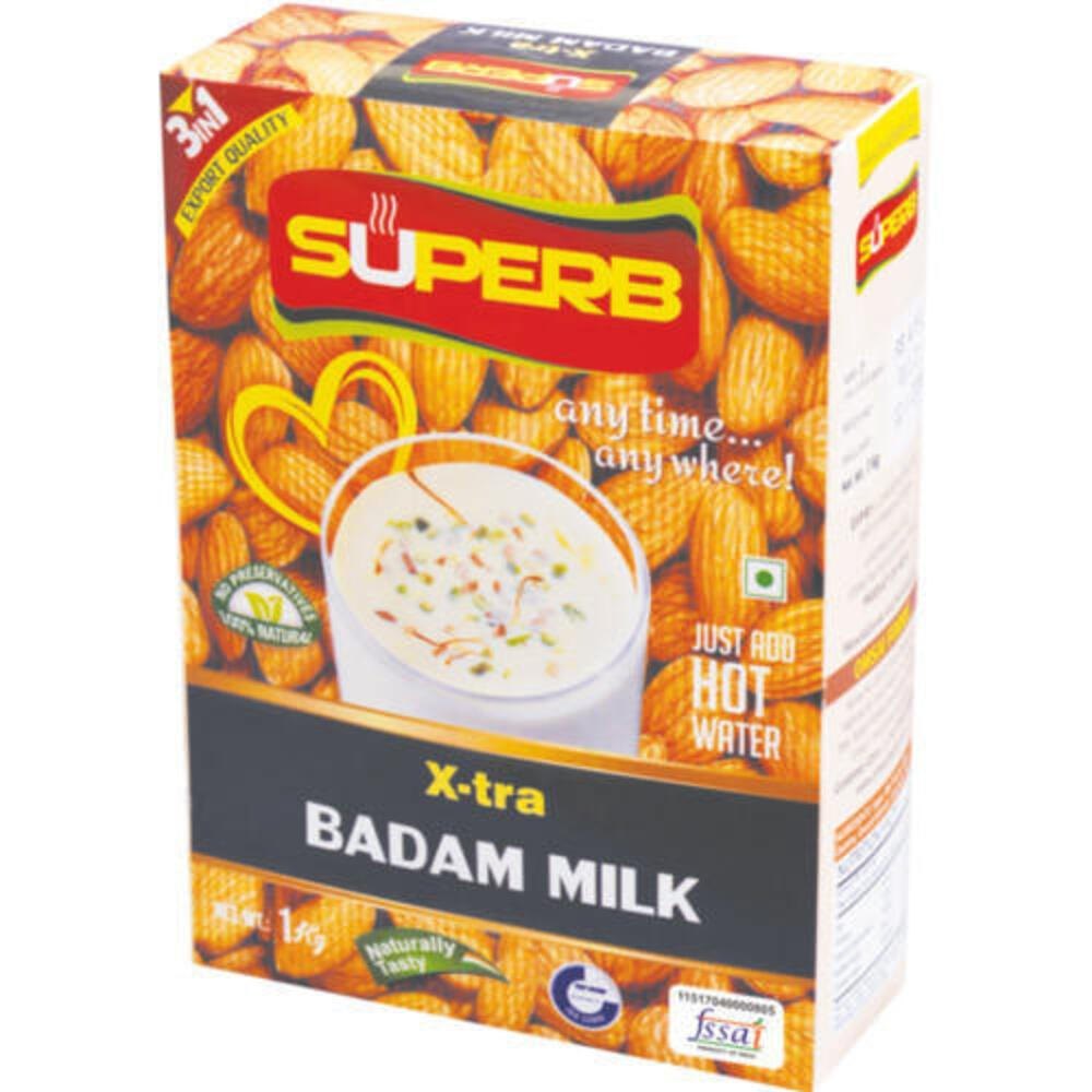 Superb Flavoured Badam Milk, 1 kg, Packaging Type: Box