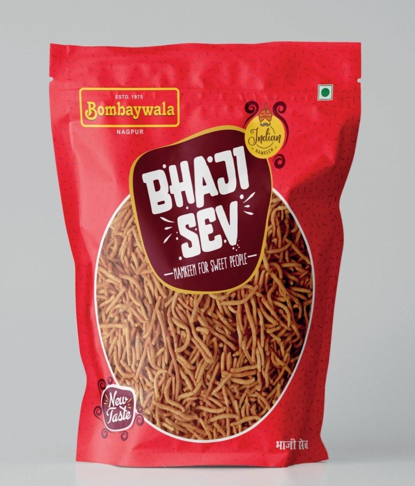 Besan Bombaywala Bhaji Sev Namkeen, Packaging Type: Packet, Packaging Size: 200gm