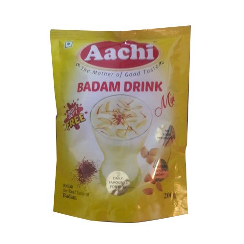 Aachi Lemon Badam Drink Mix, Packaging Type: Packet, Packaging Size: 200 gm