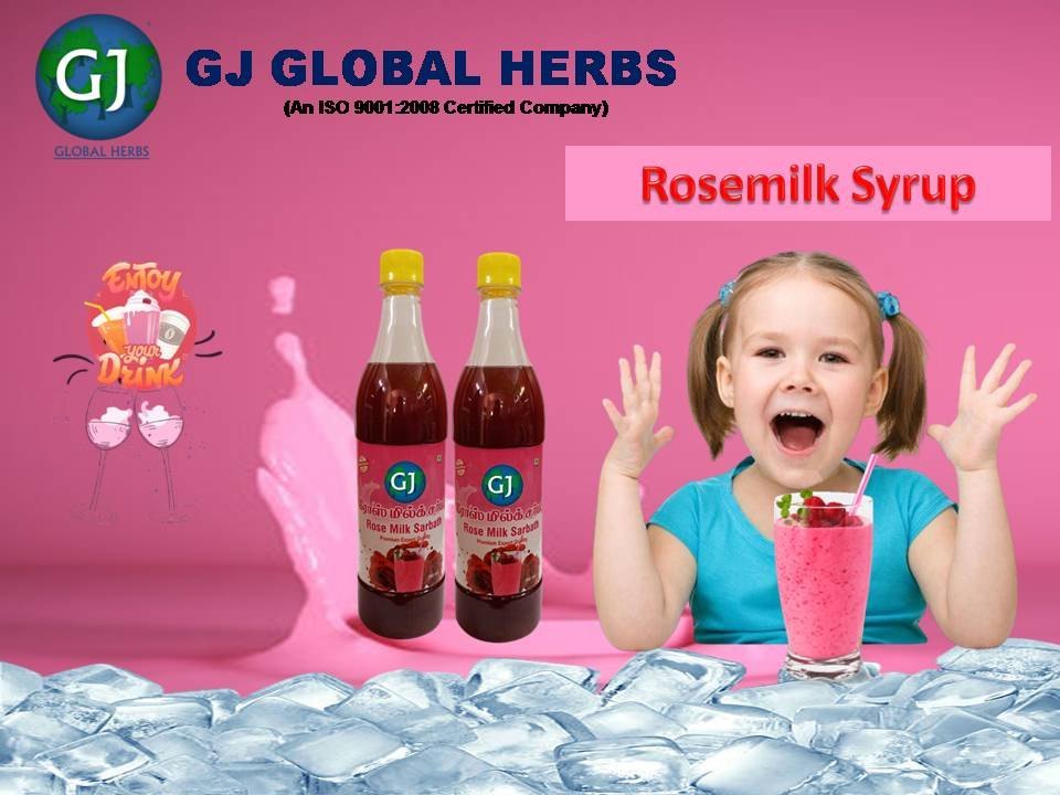 Rose Milk Sharbath, 750ml, Packaging Type: Bottle