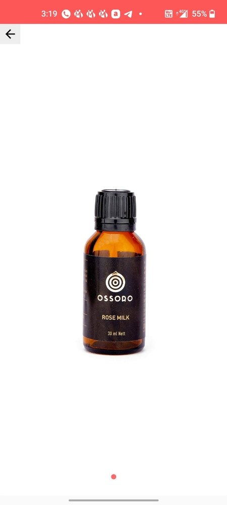 Ossoro Essence rose milk 30ML, Packaging Type: Bottle