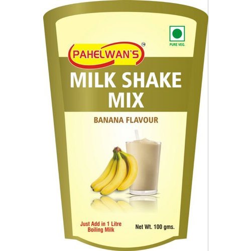 Banana Milk Shake Premix, Packaging Size: 100 Gram, Packaging Type: Packet