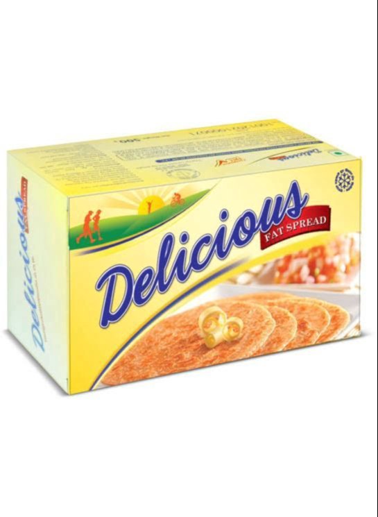 Amul Flavor: Salted Delicious Fat Spread Butter 500gm, Packaging Type: Carton