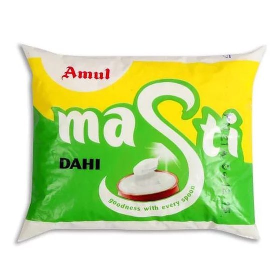 Amul Masti Dahi-Pouch, 400 gm