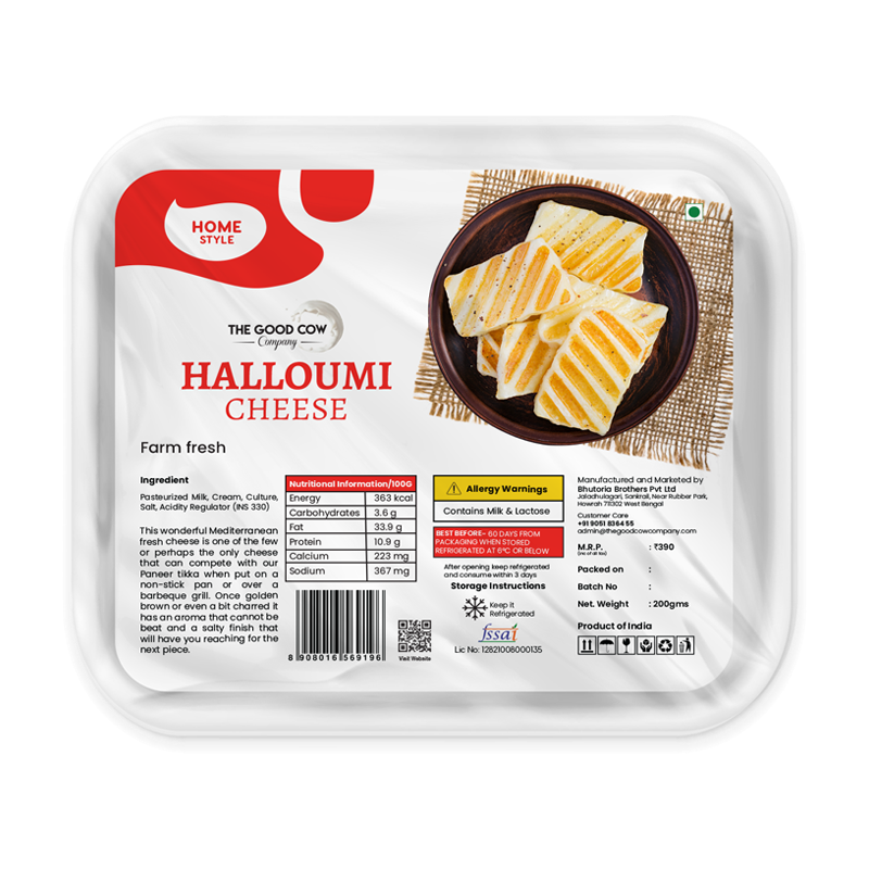 Type: Box Halluomi Cheese 200G, For Home, Packaging Type: Plastic Container