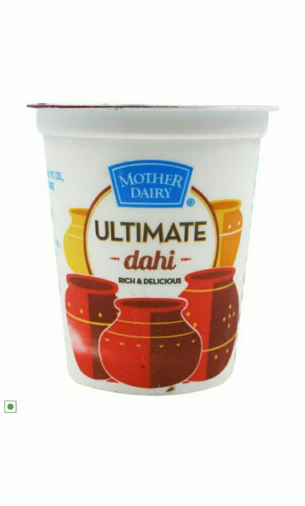 Mother Dairy Dahi/ Mishti/ Yogurt/ Lassi/ Tadka Chach, For office pantry and restaurant, Packaging Type: Carton