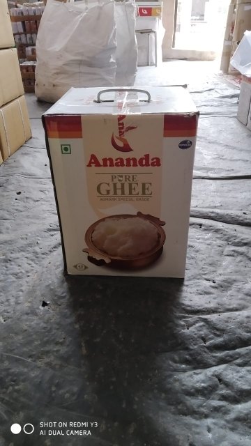 Ananda Ghee, Packaging Types: Tin