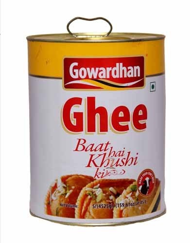Yellow 5 Ltr Gowardhan Ghee