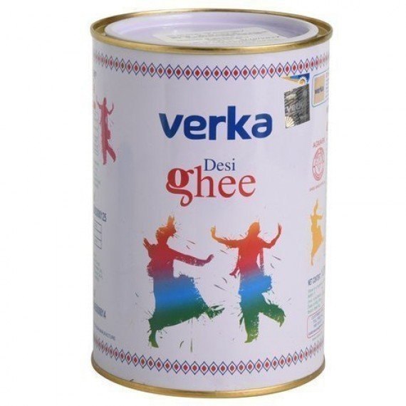 VERKA DESI GHEE, Tin