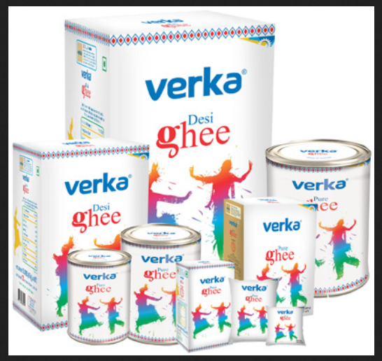 verka ghee, Pack Size: 1 litre and 2 litre