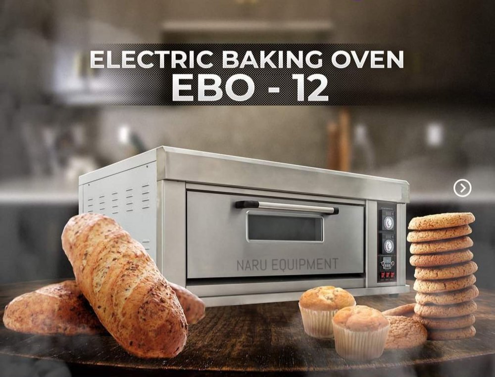 Single Deck Oven 2 Tray, Industrial, 6.6KW