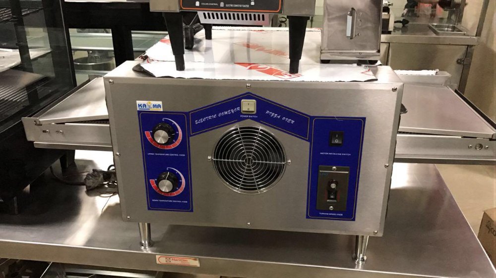 Conveyor Oven Conveyor Pizza Oven, Capacity: 60 Pizzas /Hour