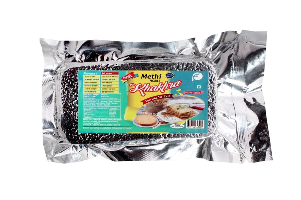 MP Methi Mobile Khakhra, 6 Months From Mfg. Date, Packaging Size: 100 Gm