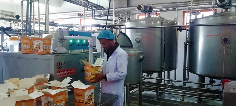 Ss Ice Cream Mixing Machine