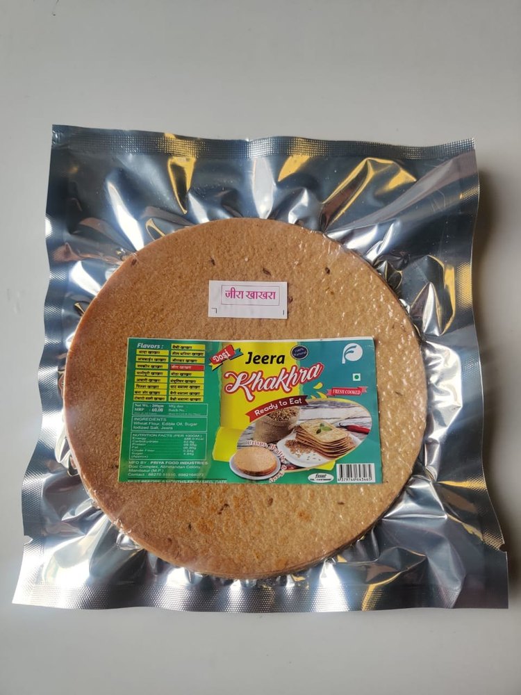 MP Round Jeera Khakhra, 6 Months From Mfg. Date, Packaging Size: 200 Gm