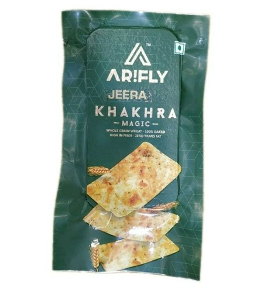 25g Arifly Jeera Khakhra, Packaging Type: Packet