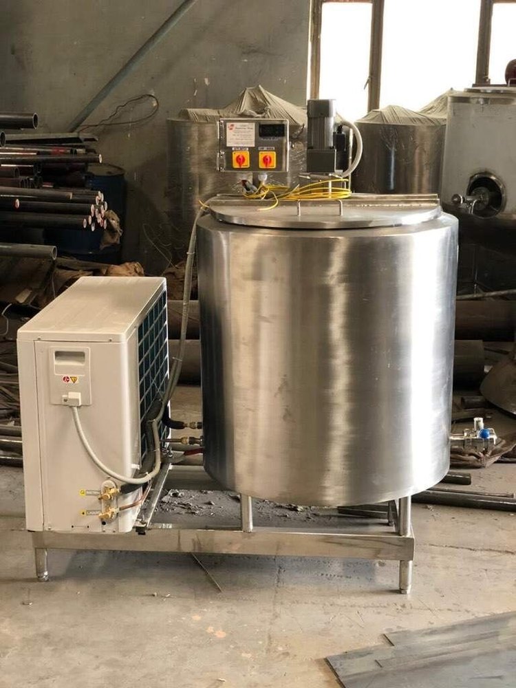 5 HP Stainless Steel Milk Boiler, For Industrial, Capacity: 500 L