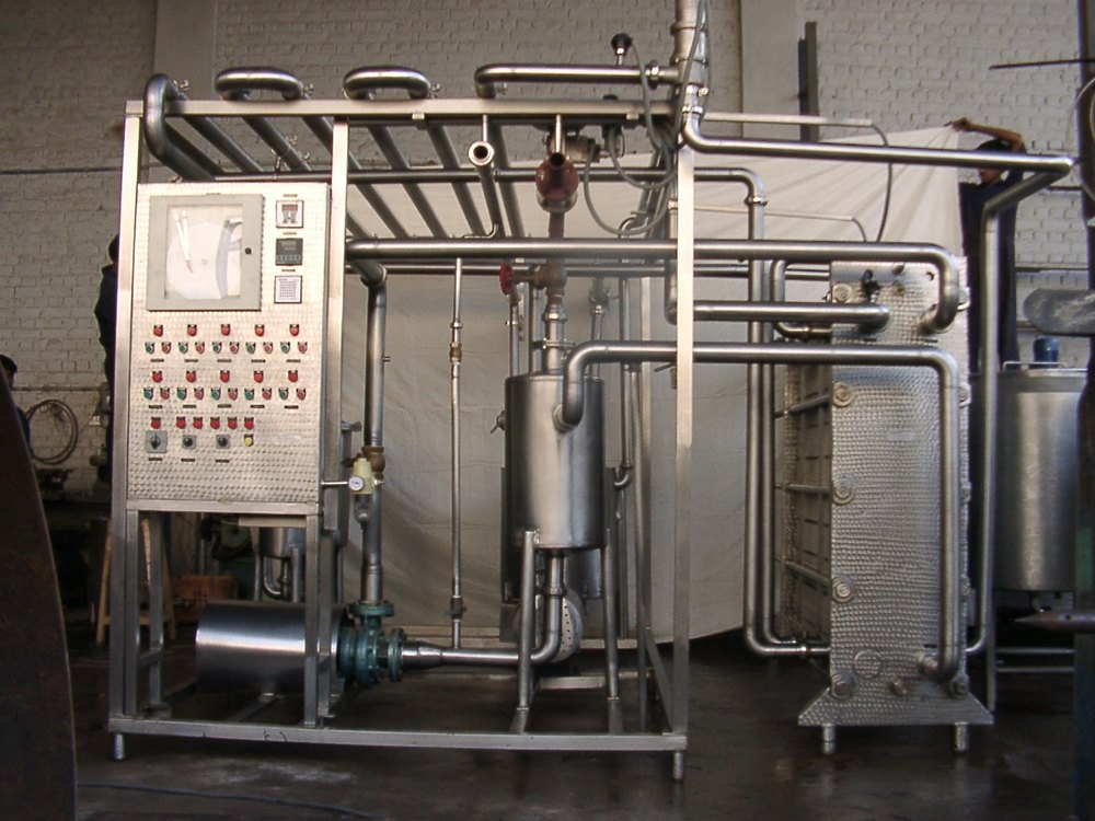 Curd Pasteurizer, Capacity: 500-5000lph