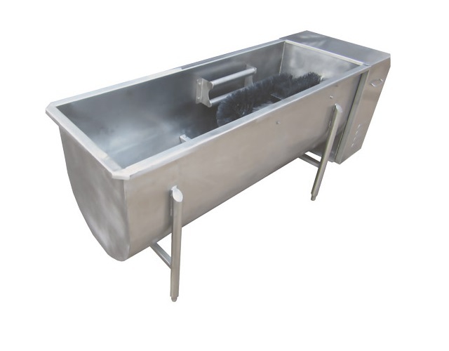 SS Milk Can Scrubber Machine, Capacity: 60 litre per hr, 220-380 V