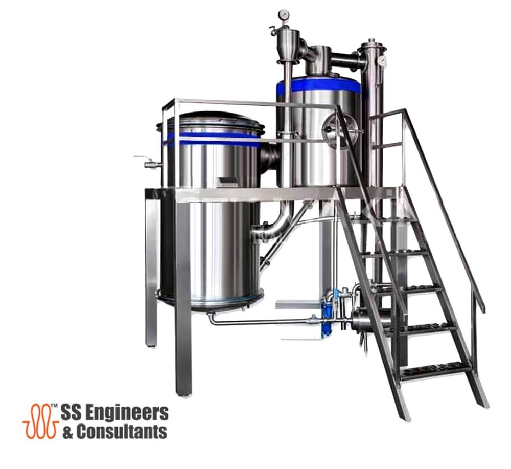 Stainless Steel Milk Evaporation Unit