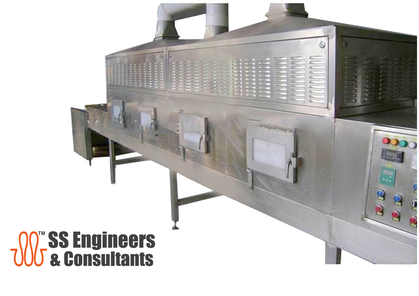 Stainless Steel Tin Cooling Tunnel for Industrial