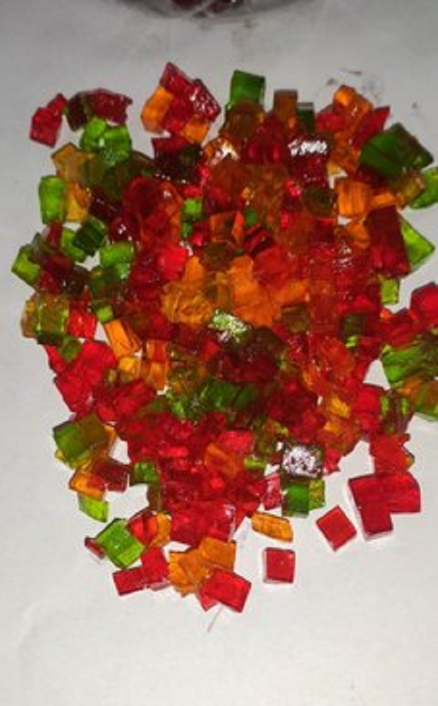 Multicolor Rectangular Soft Jelly Candy, Packaging Type: Loose