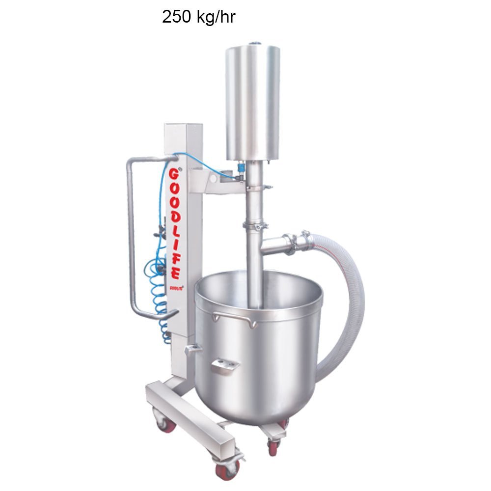 Mild Steel Semi-Automatic Cake Batter Lifting Pump, For Commercial, Capacity: 250 kg/Hr