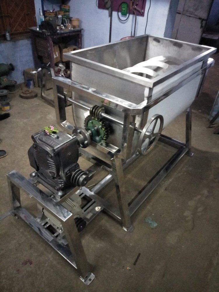 Stainless Steel(SS) Commercial Idli Dosa Batter Mixer Machines, For Industrial/Commercial, Capacity: 100kg