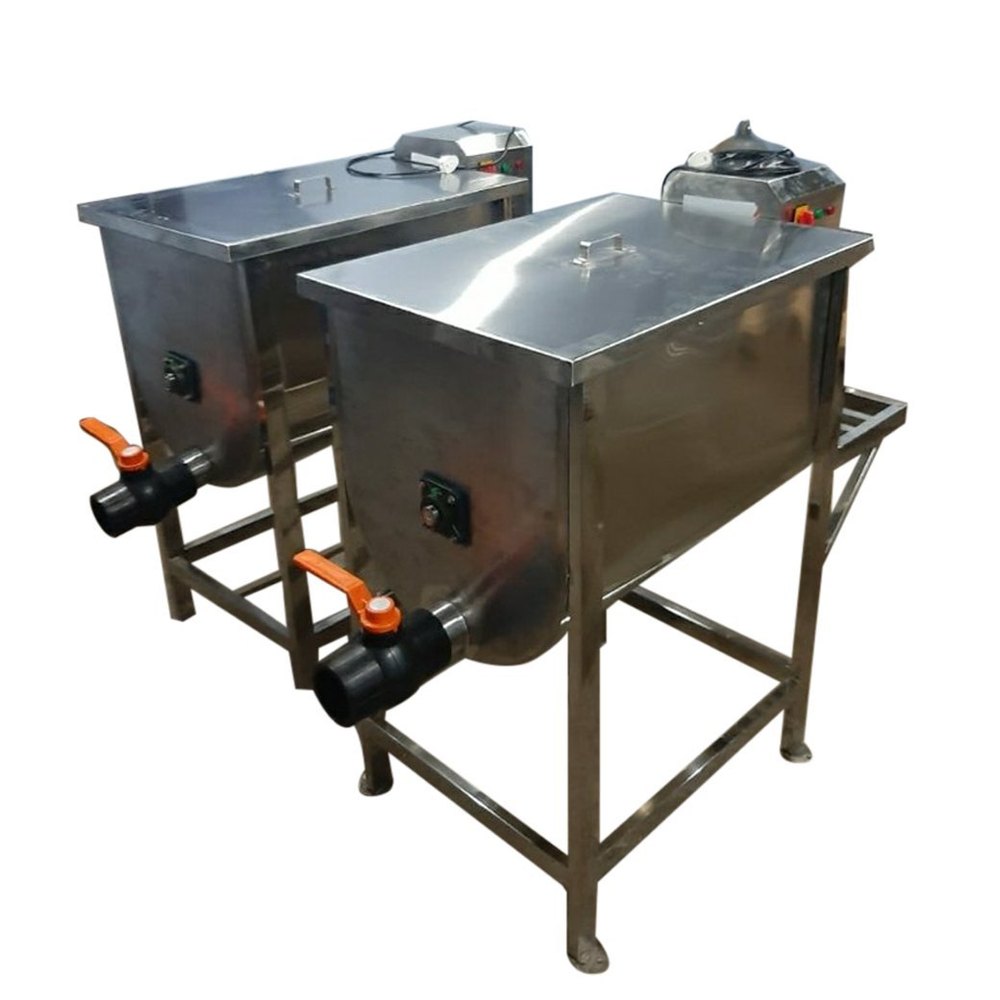 Batter Mixer Machine, Capacity: 50 - 100 kg/Hour