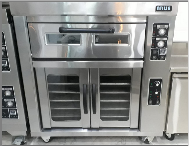 Large Bread/Bun Electric Single Deck Oven With 12 Trays Proofer
