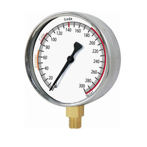 Bottom Connection 0-30 Psi Vacuum Pressure Gauge, 0 to 1600 bar(0 to 20000 psi)